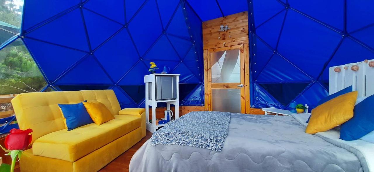 Glamping Blue Hotell Guatavita Eksteriør bilde