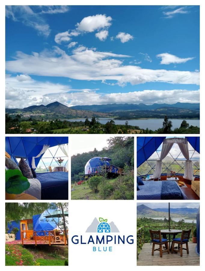 Glamping Blue Hotell Guatavita Eksteriør bilde