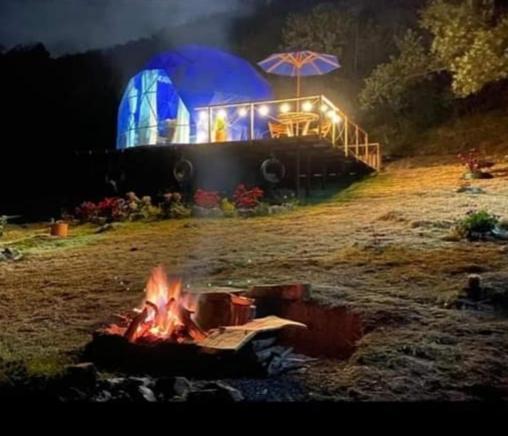 Glamping Blue Hotell Guatavita Eksteriør bilde