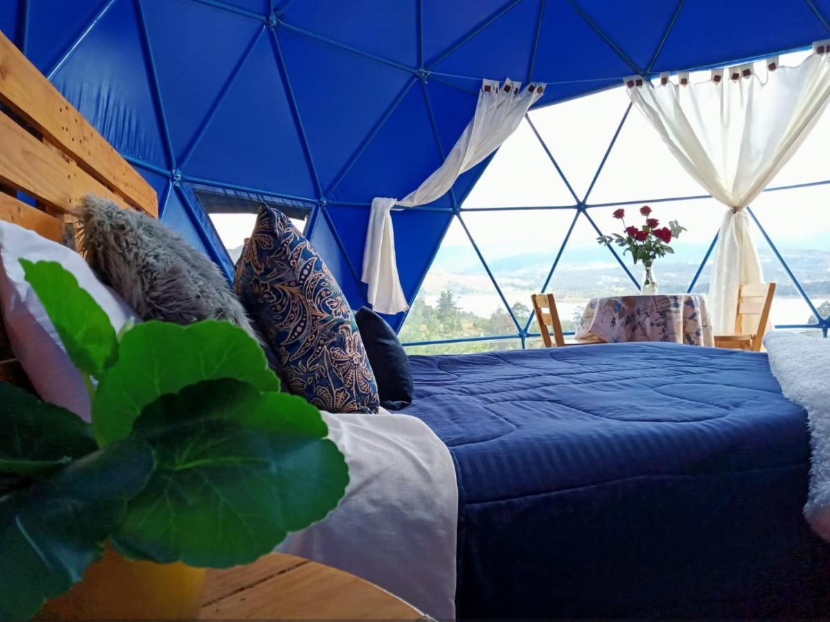 Glamping Blue Hotell Guatavita Eksteriør bilde