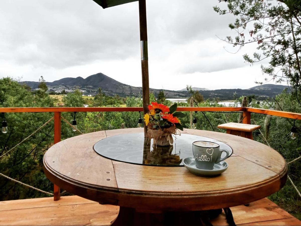 Glamping Blue Hotell Guatavita Eksteriør bilde