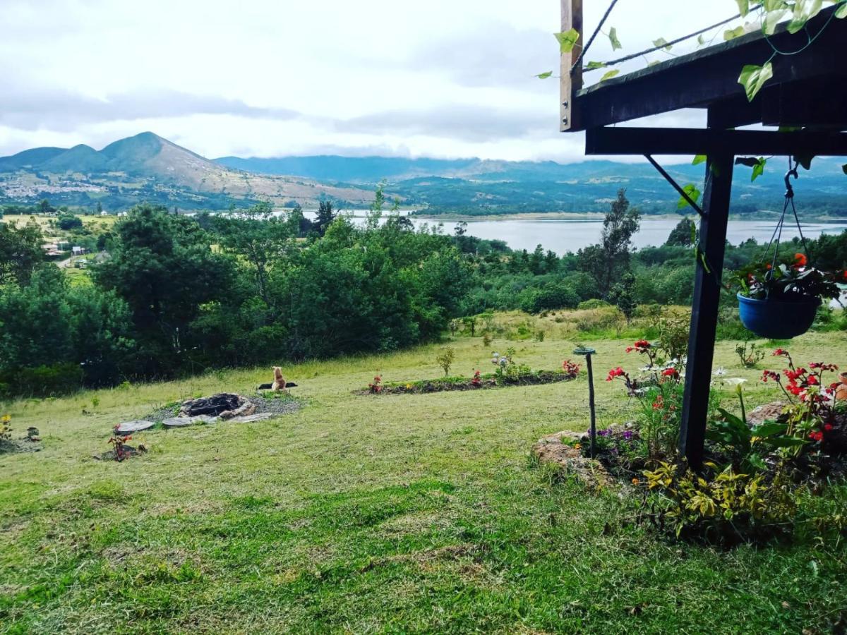 Glamping Blue Hotell Guatavita Eksteriør bilde