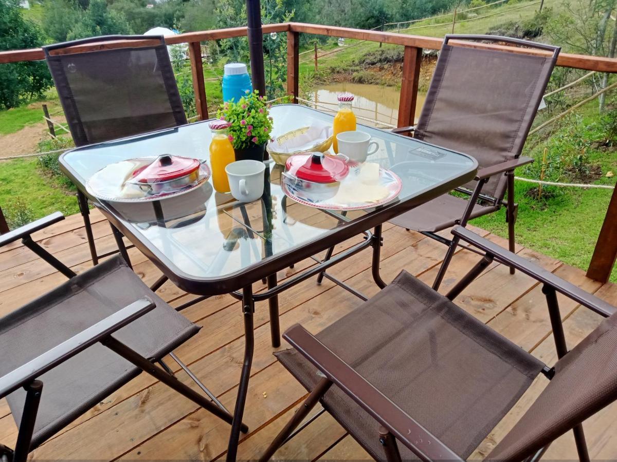 Glamping Blue Hotell Guatavita Eksteriør bilde