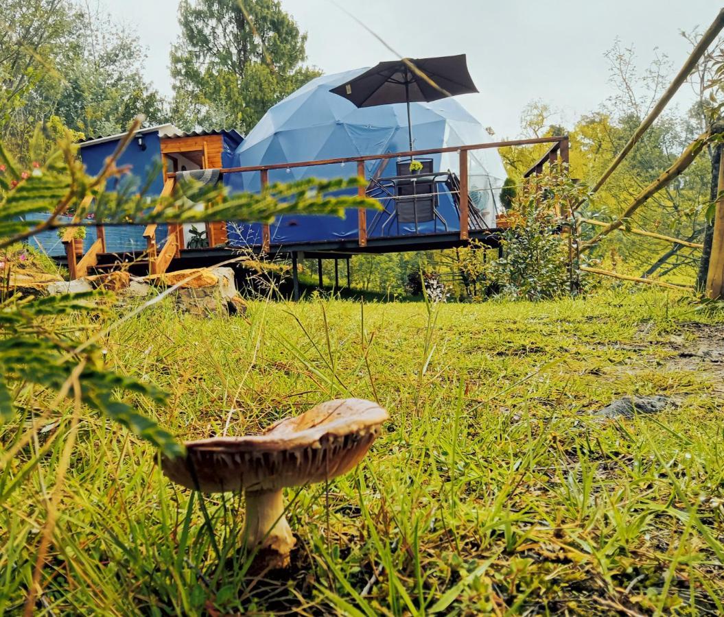 Glamping Blue Hotell Guatavita Eksteriør bilde